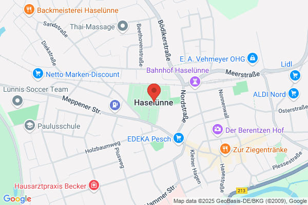 Haselen, Van
