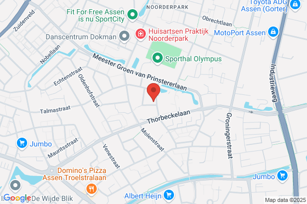 Keukenmontage, Noord-Nederland