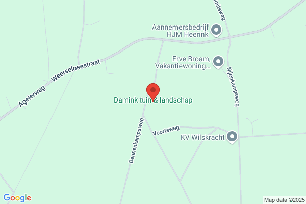 Damink tuin en landschap