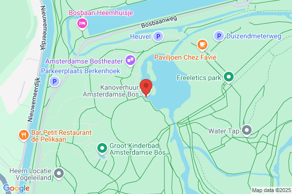 Kano's-Waterfietsenverhuur Amsterdamse Bos