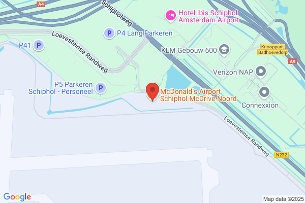 McDonald's Airport Schiphol McDrive Noord