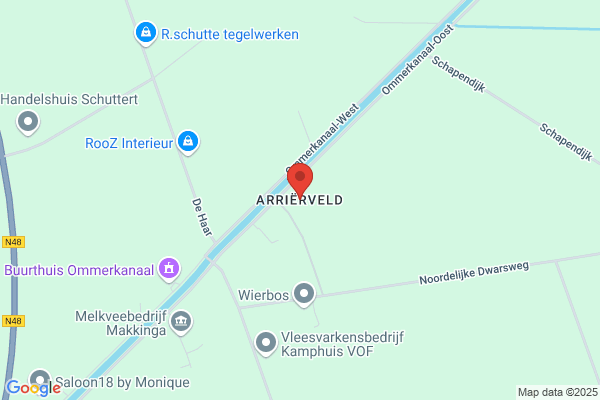 Arrierveld, Het