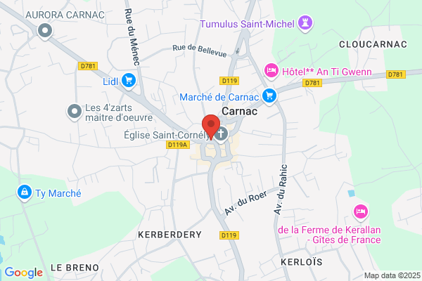 Carnac, Brasserie Le