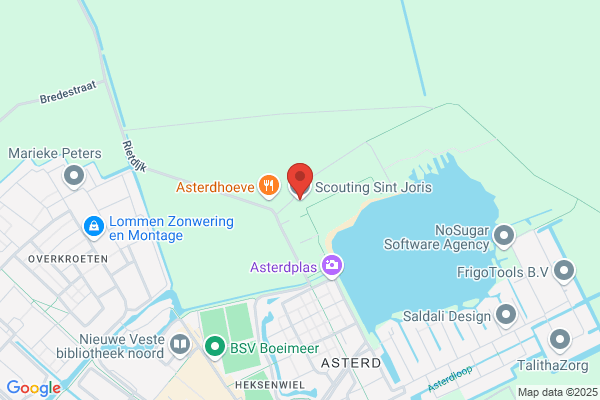 Scouting St Joris, Sticht