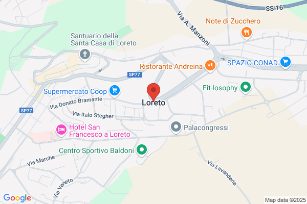 Loreto, Sticht