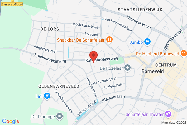 Stormbroek, Van