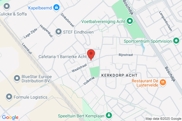 Barrierke Cafetaria Acht 't