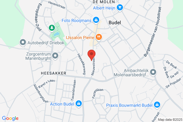 Triocen Budel, Sticht