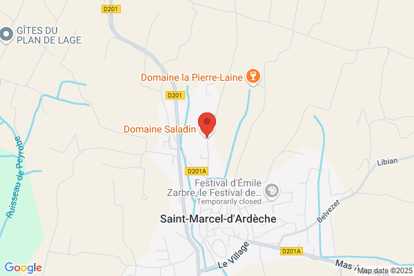 Domaine Saladin, Vrienden Van