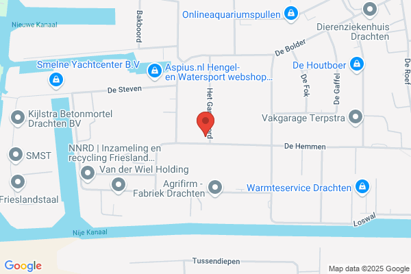 Dijk Verf Vof, Van