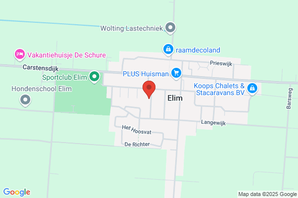 Oosterbrink Vogelvlucht Lokatie Elim