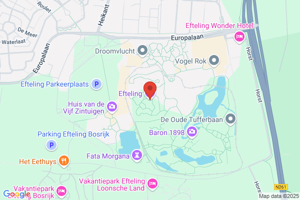 Efteling verhuur