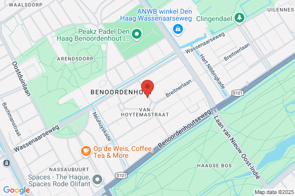Couv�e-Benoordenhaeghe boek & kantoor