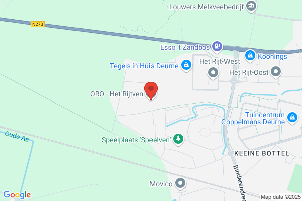 Oro Lokatie Rijtven, Sticht