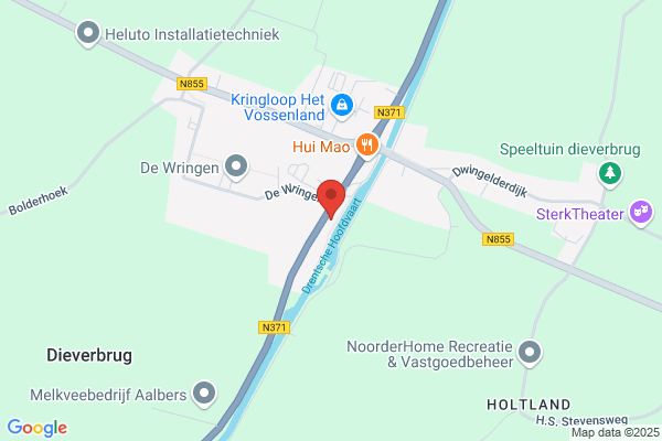 Grove Rode Den, De