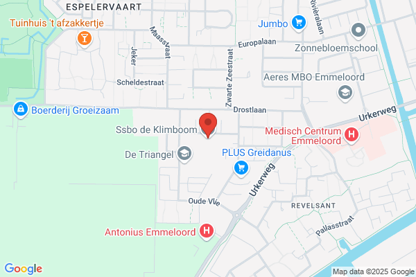 Klimboom, De