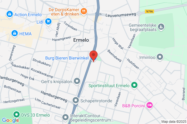 Burg, Bieren