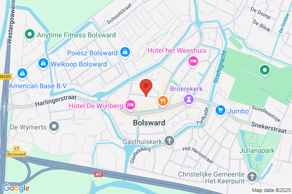 Reisbureau Friesland vestiging Bolsward