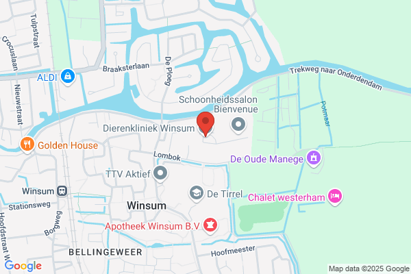 Dierenkliniek Winsum / Dierenartsenpraktijk N W Groningen