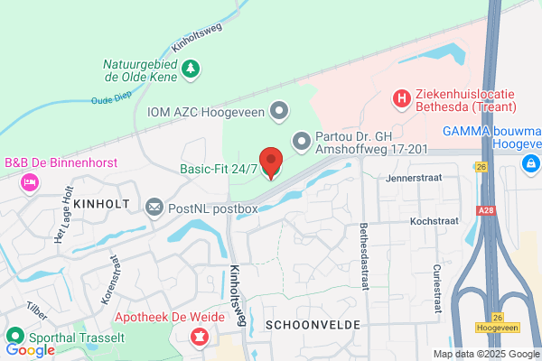 Basic-Fit Hoogeveen Duymaer van Twistweg 24/7