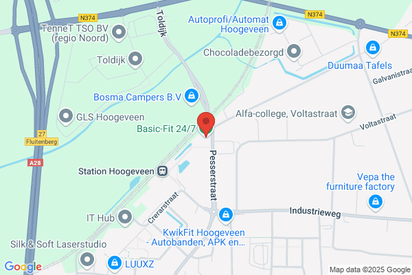 Basic-Fit Hoogeveen Pesserstraat 24/7