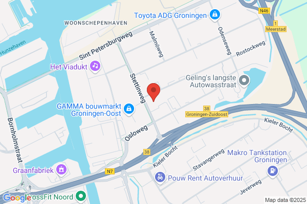 Postzegel Centrale Noord Nederland