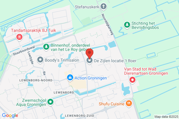 Daniëlle, Sticht