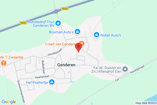 Mersbergen, Van