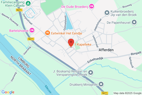 Cafetaria Eetcafé 't Kapelleke