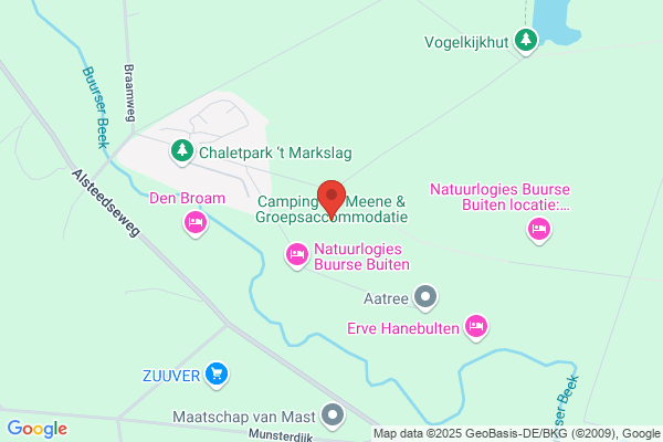 Camping en Kamphuis De Meene
