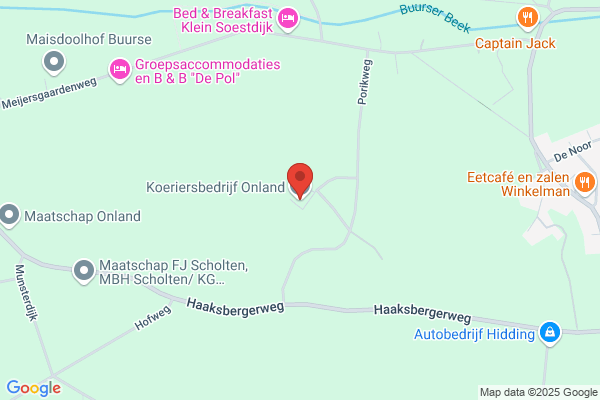 Onland, Koeriersdienst