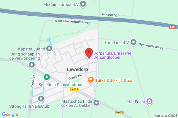 Buffet Verenigingsgebouw Lewedorp