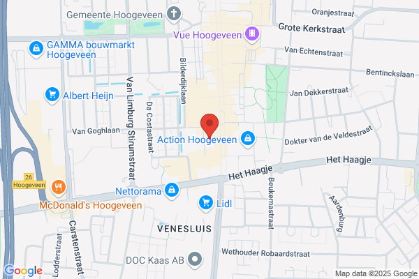 Hooge, J Van 't