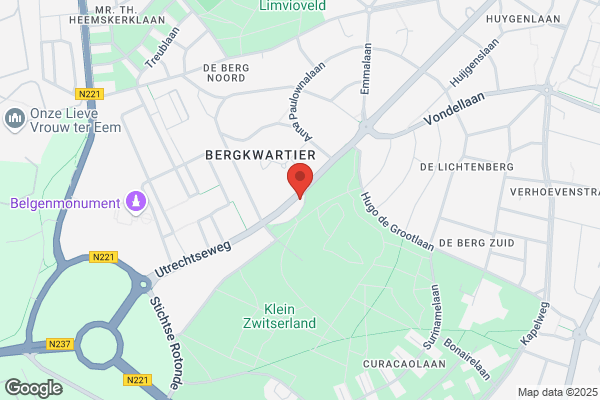 Bergpaviljoen, Het