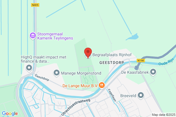 Rijnhof, Alg Begraafplaats