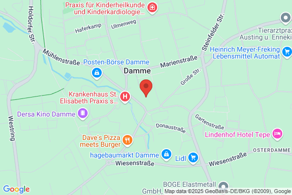 Damme, J L Van