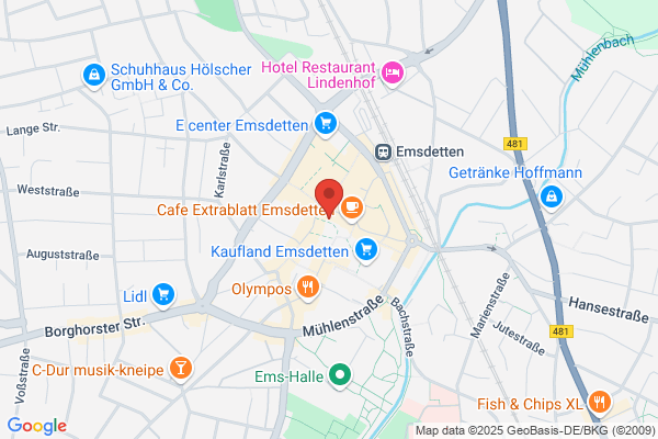 Rooden Emsd, Van
