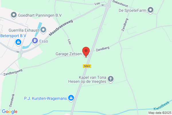 Zetsen, Autobedrijf