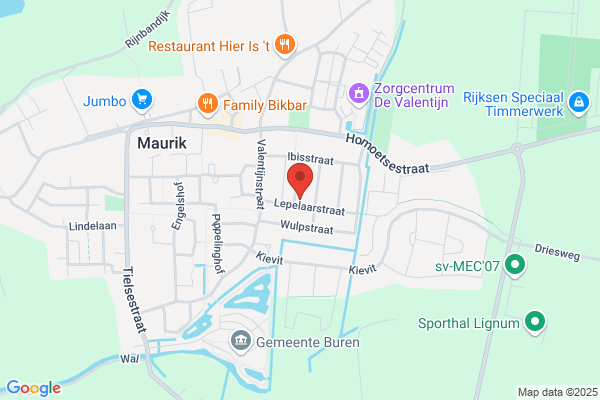 Betuwe, Spackspuitbedrijf