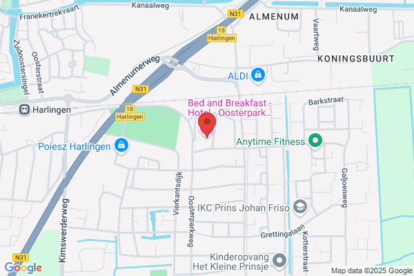 Bed and Breakfast - Hotel - Oosterpark Harlingen NL