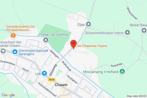 Restaurant De Chaamse Hoeve Vof