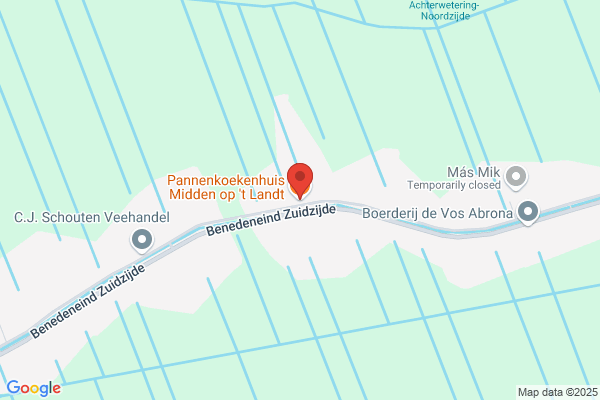 Erkende Pannenkoekenrestaurants, Ver Van