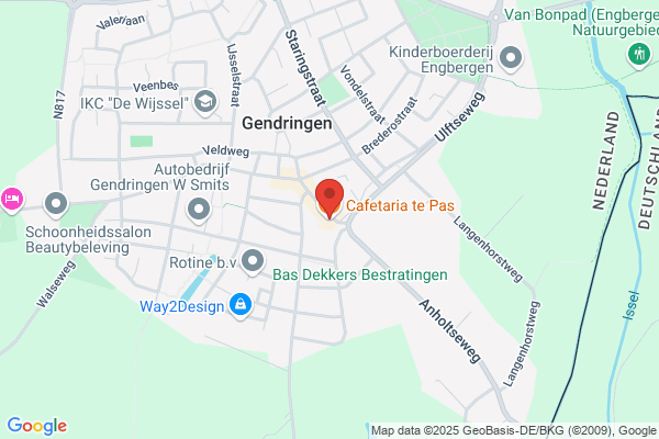 Cafetaria Restaurant Te Pas