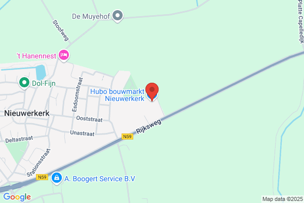 Hubo bouwmarkt Nieuwerkerk