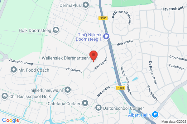 Dierenartsenpraktijk Nijkerk-Wellensiek