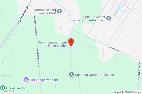 Dierenbegraafplaats Klaverweide