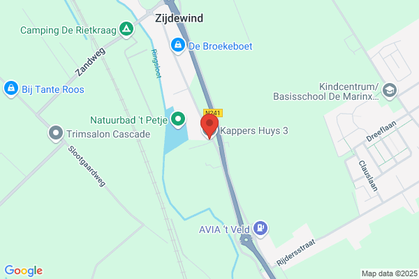 Blauw Kapsalon Ineke