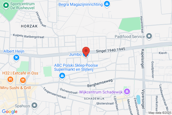 EMTÉ Oss Kardinaal de Jongstraat (GESLOTEN)