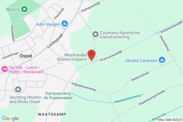 Stienen Mapero, Mesthandel