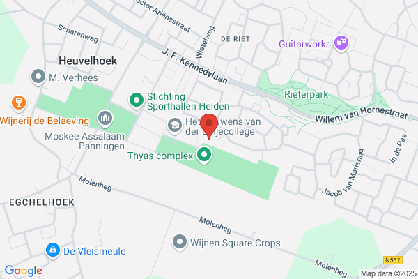 Riet, Gymnastiekzaal De